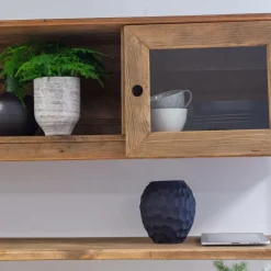 Made in Meubles Vaisselier en bois recyclé 190cm Blaise