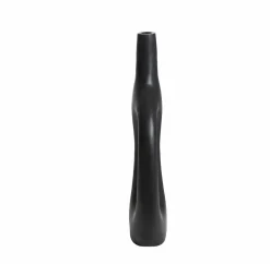 Made in Meubles Vase soliflore noir en aluminium Pivoine