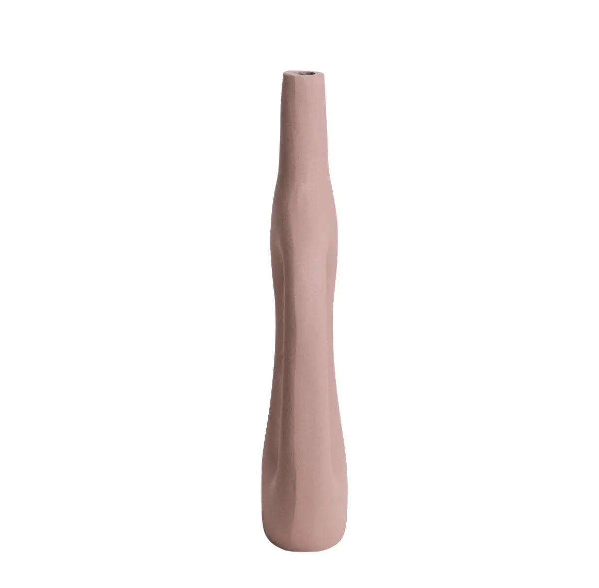 Made in Meubles Vase soliflore rose en aluminium Pivoine
