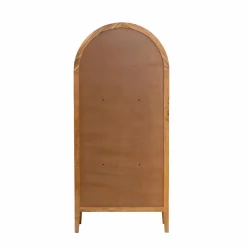 Made in Meubles Vitrine en bois d'acacia 4 portes Jo