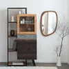 Made in Meubles Vitrine en bois d'acacia Ernest