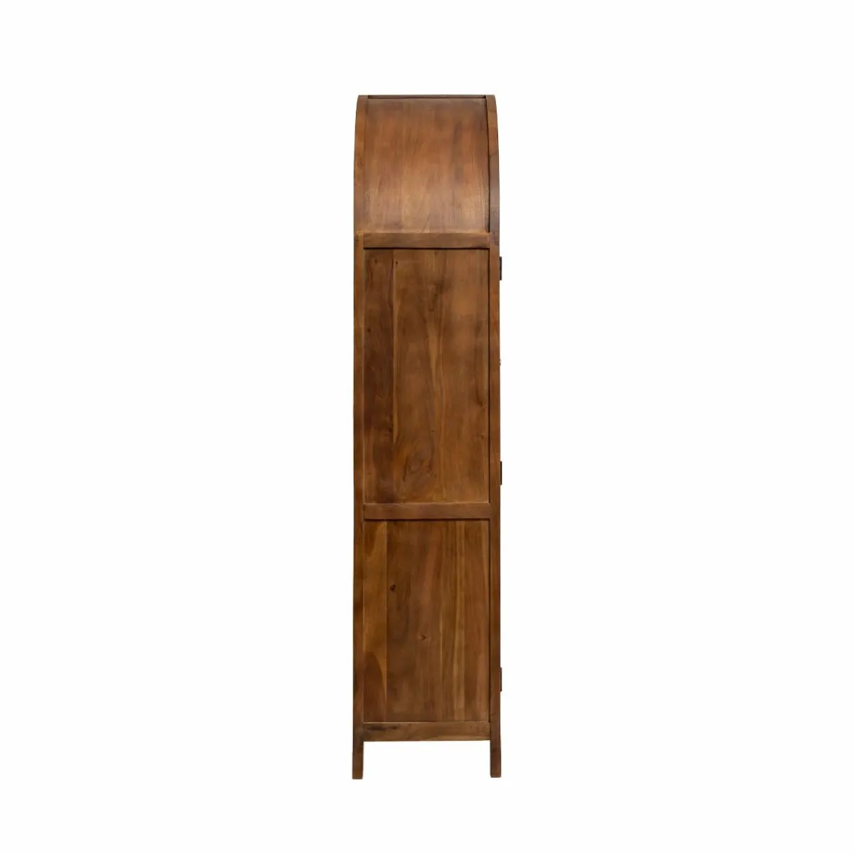 Made in Meubles Vitrine en bois d'acacia Néven