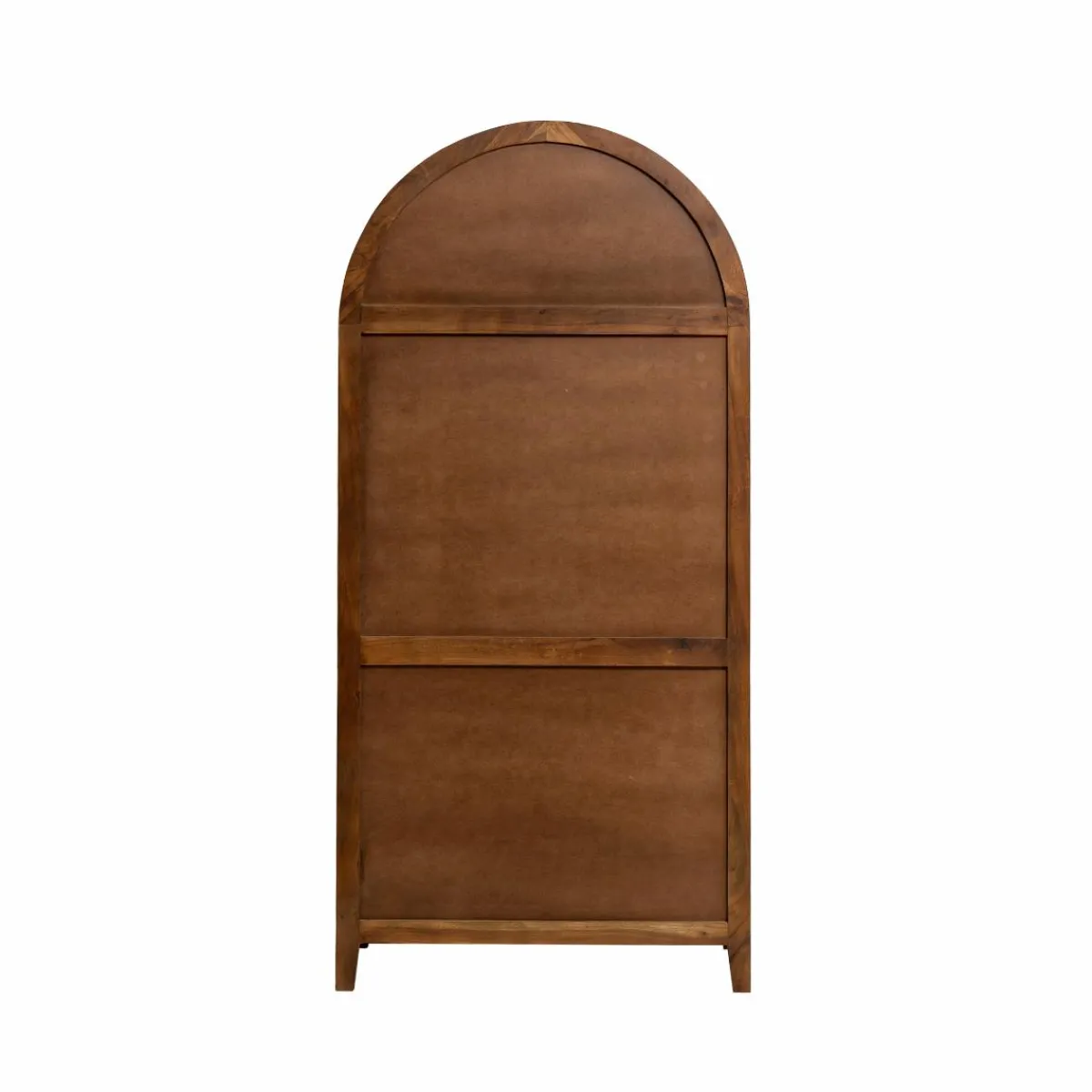 Made in Meubles Vitrine en bois d'acacia Néven