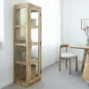 Made in Meubles Vitrine en bois de manguier Juliet