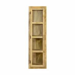 Made in Meubles Vitrine en bois de manguier Juliet