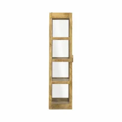 Made in Meubles Vitrine en bois de manguier Juliet