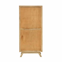 Made in Meubles Vitrine en bois de manguier Thalia