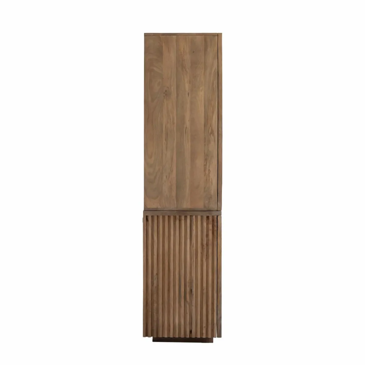 Made in Meubles Vitrine en bois de manguier Betty