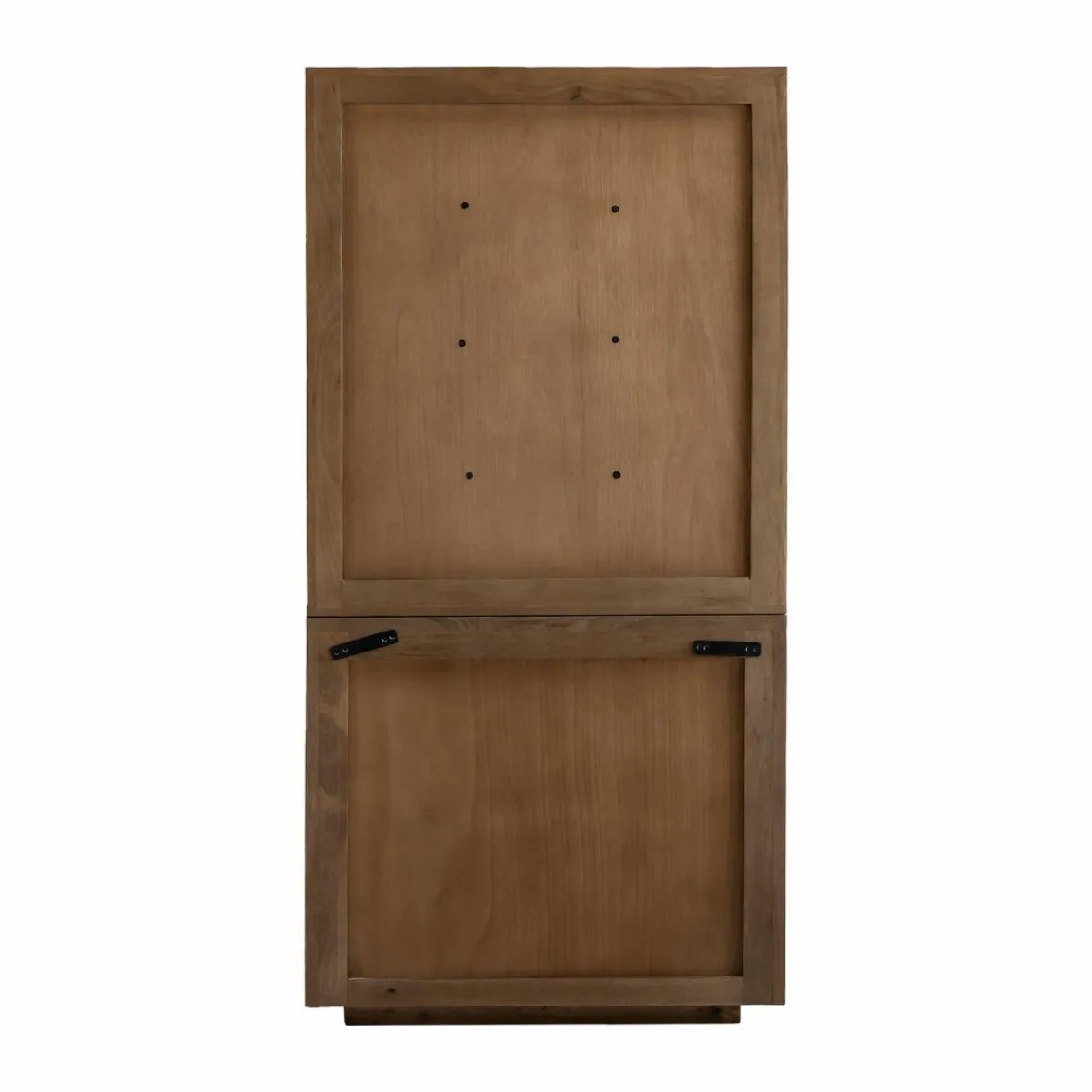Made in Meubles Vitrine en bois de manguier Betty