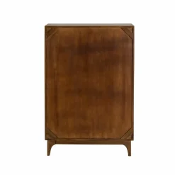 Made in Meubles Vitrine en bois de manguier Remick