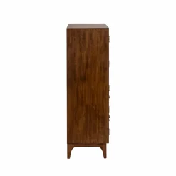 Made in Meubles Vitrine en bois de manguier Remick