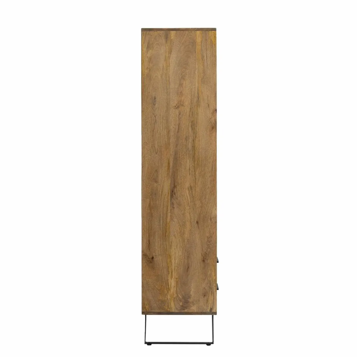 Made in Meubles Vitrine Haute en bois de de manguier Joy